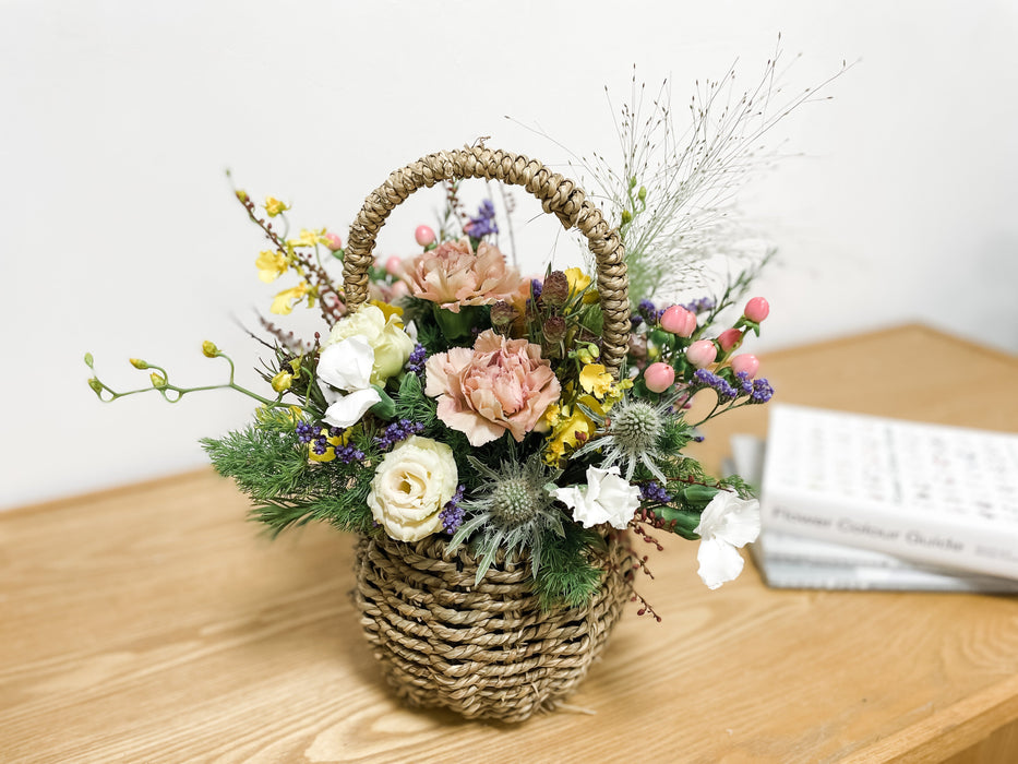 [Mother's Day] From The Flower Fields - Woven Basket