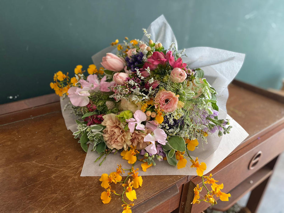 From The Flower Fields - Bouquet in Soft Tissue